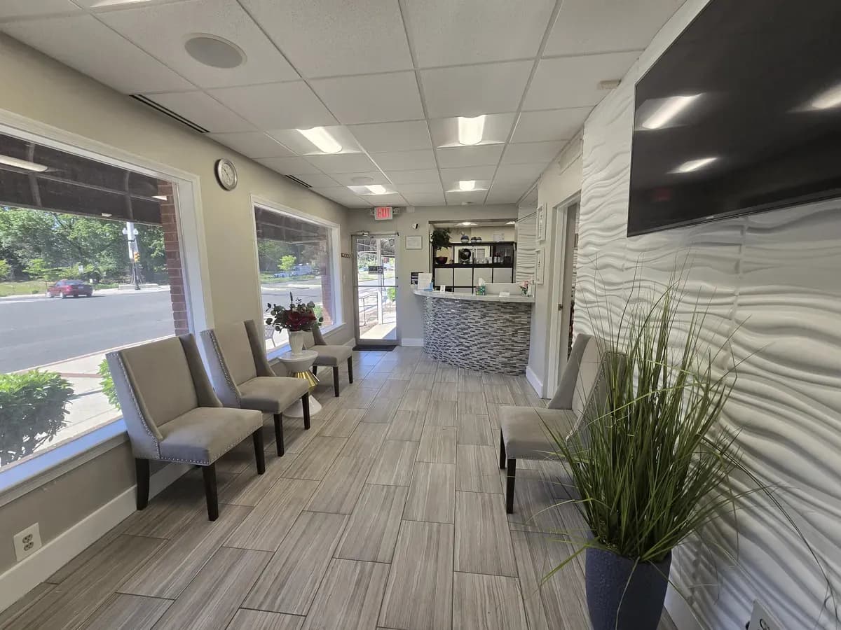 Digital panoramic X-ray room with modern equipment