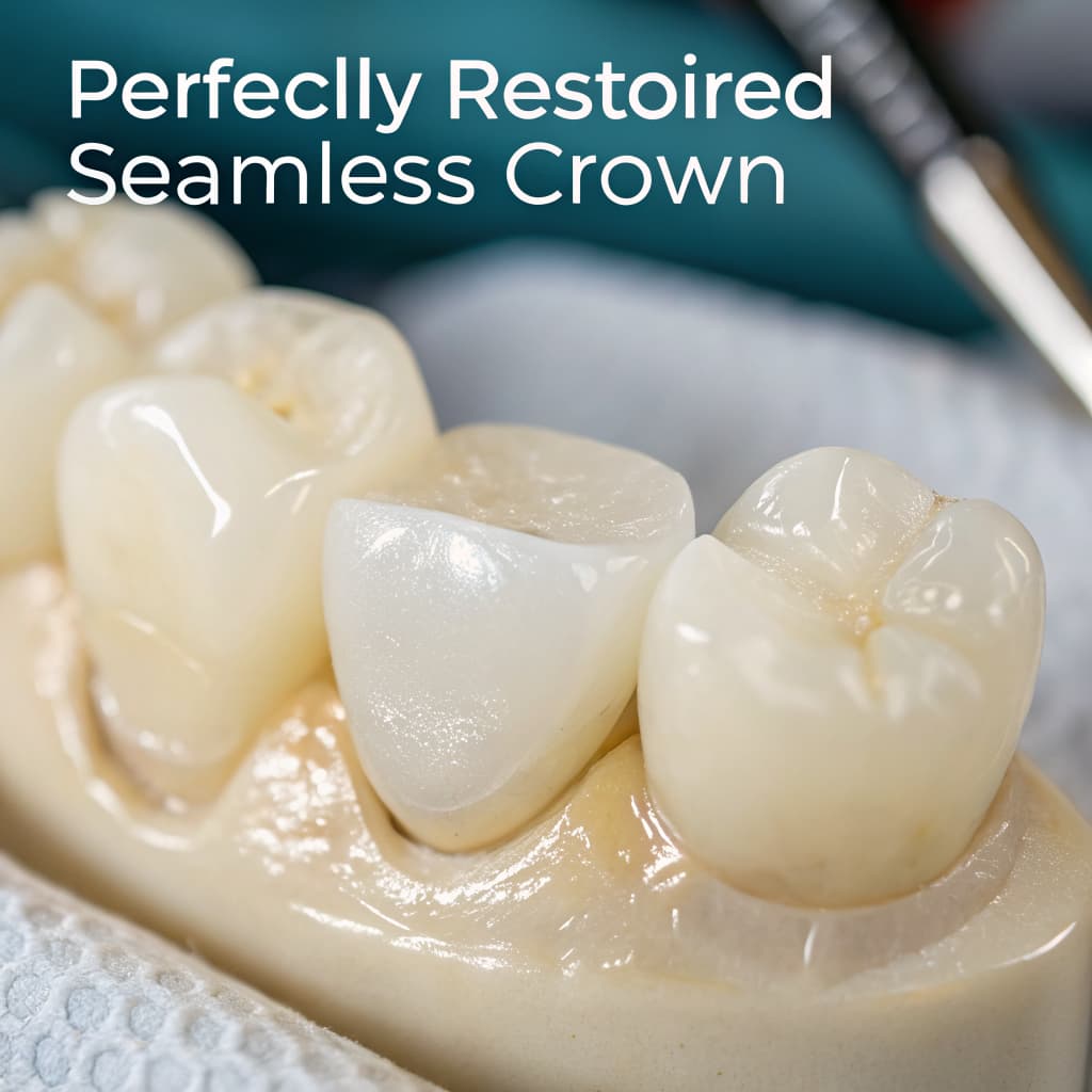 After: Dental Crown Restoration