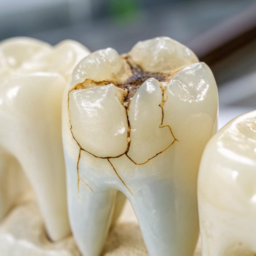 Before: Dental Crown Restoration